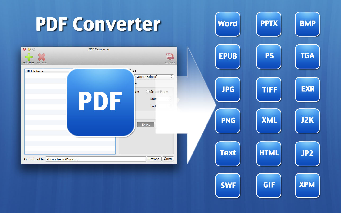 Convert a file to another format